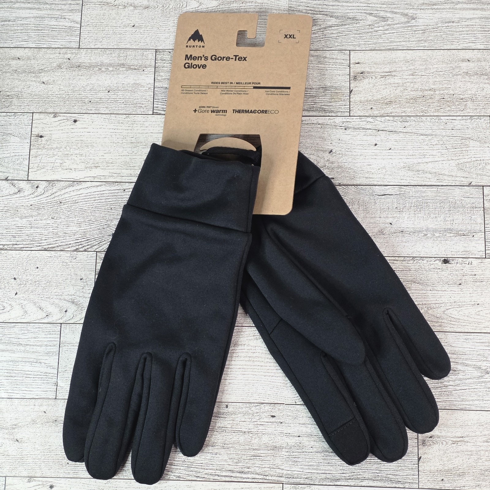 Burton Men's Gore-Tex Gloves Lining Inserts Only Xxl Thermacore Black — image 4 of 7